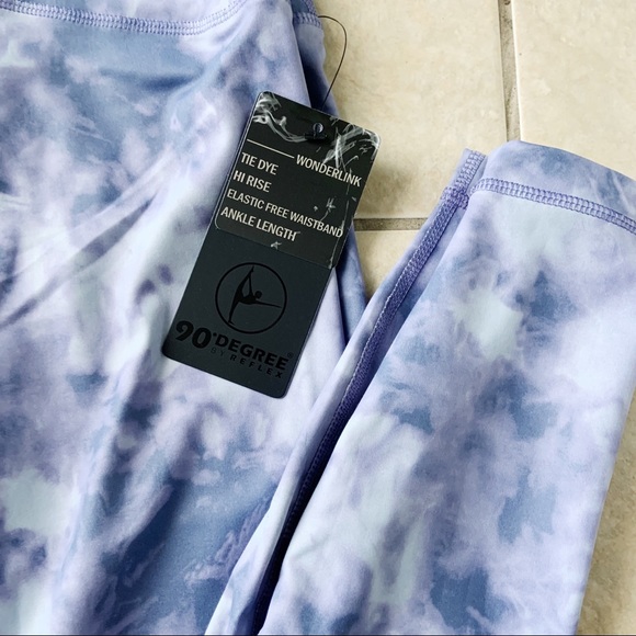 90 Degree by Reflex Hi Rise TieDye 7/8 Legging - Picture 5 of 8